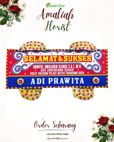 Papan Bunga Ucapan Selamat Rangsang Barat